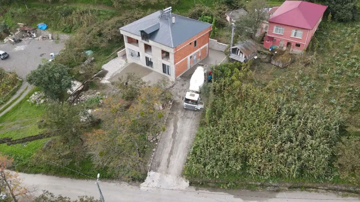 Trabzon’da hasta vatandaşların yol sorunu çözüldü!