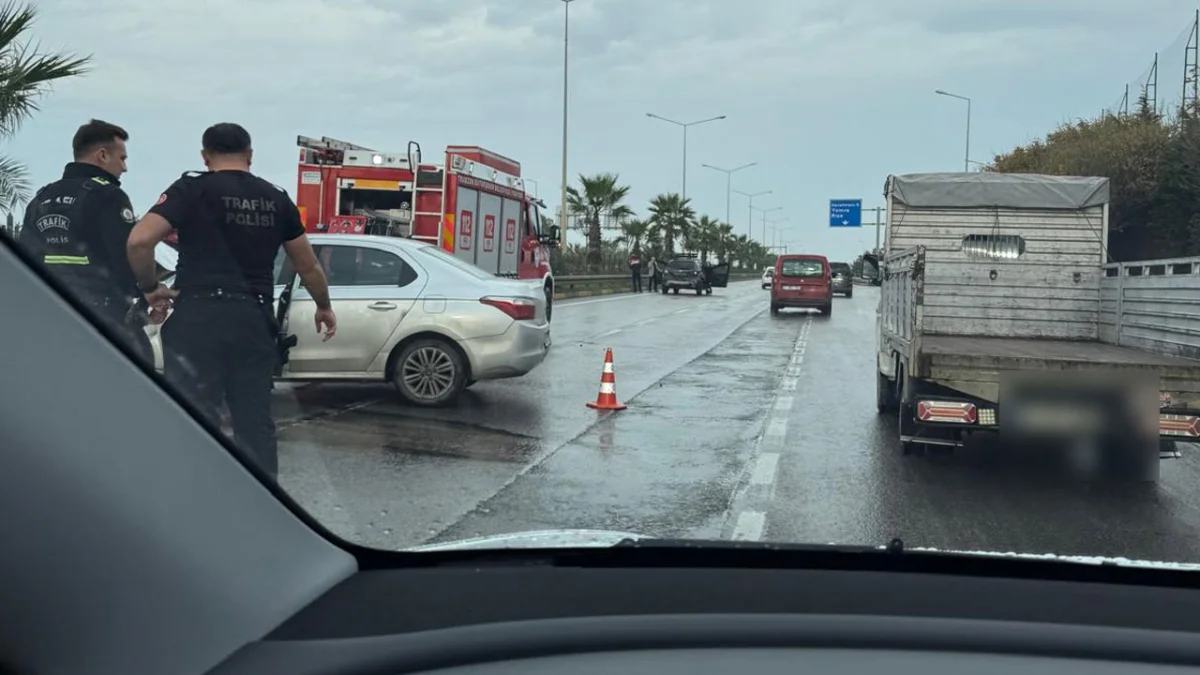 Trabzon’da helikopter pisti yakınında kaza: 2 yaralı