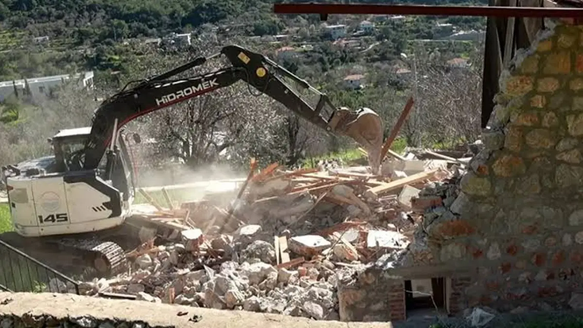 Trabzon’da kaçak yapılar için yıkım süreci başlıyor