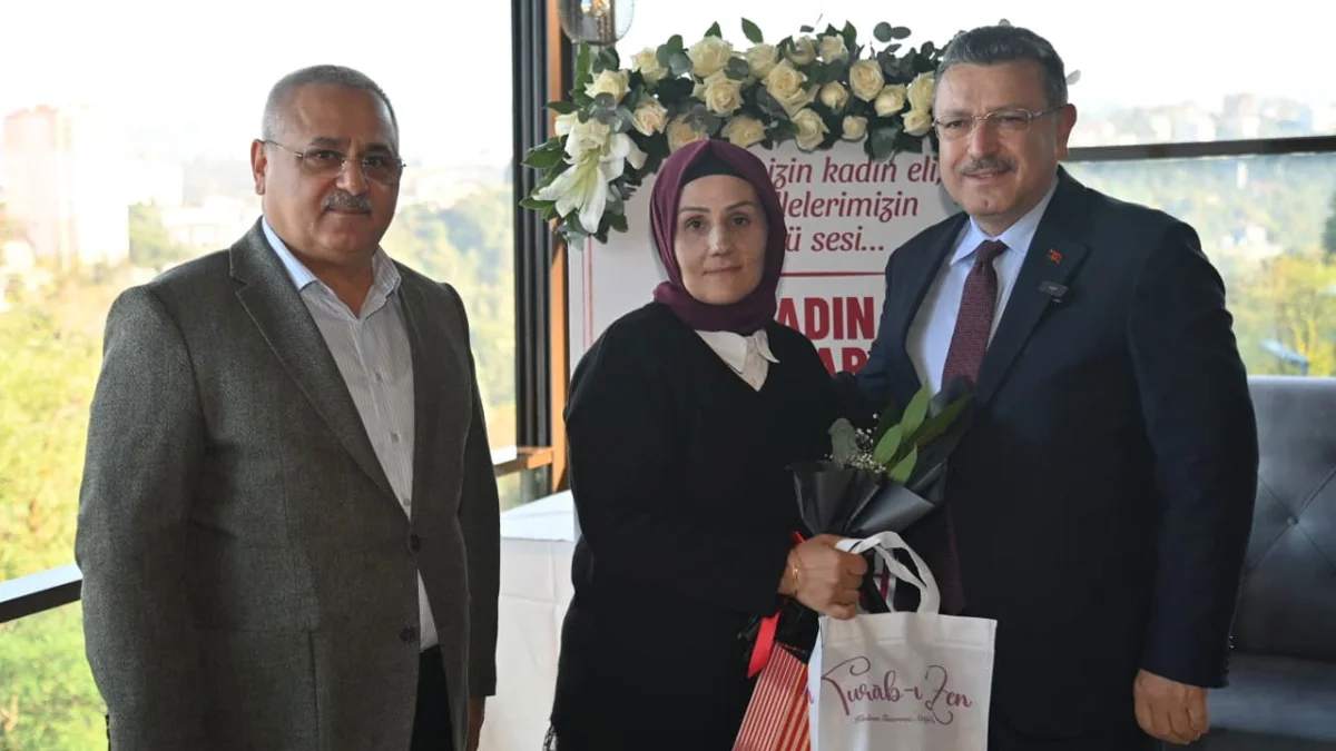 Trabzon’da Kadın Muhtarlar Günü buluşması! Başkan Genç’ten mesaj