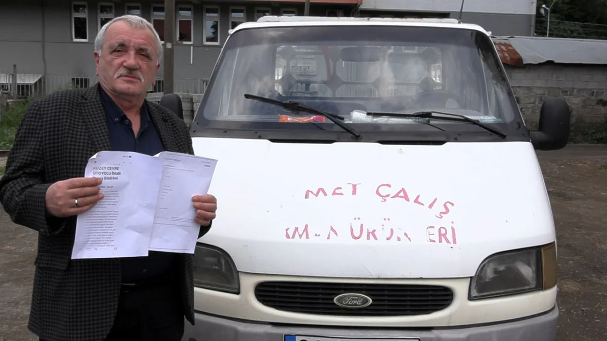 Trabzon’da şaşkına çeviren olay! Gitmediği İstanbul’dan geçiş cezası geldi