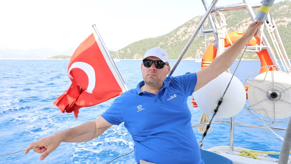 Trabzon’dan başlayan uluslararası yelken projesi rotasını tamamladı