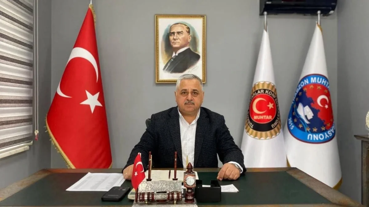 Trabzon Muhtarlar Federasyonu Başkanı Bekir Aktürk’ten 19 Ekim Muhtarlar Günü mesajı