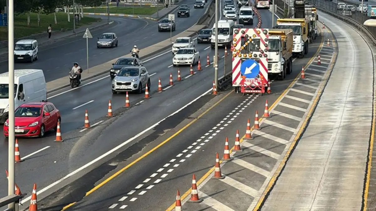 Trabzon-Rize yolunda sürücülere uyarı! Karayollarında çalışma var