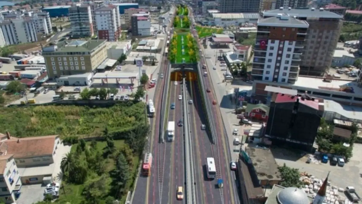 Trabzon-Rize yolunda sürücülere uyarı! Tünellerde çalışma var