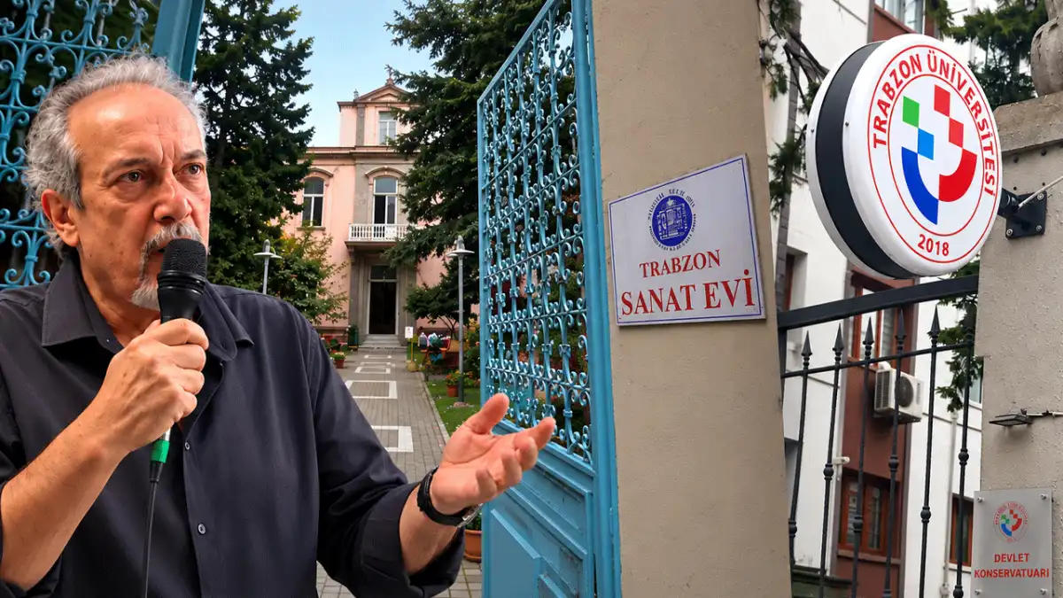 Trabzon Sanatevi Başkanından tabela tepkisi: "Biz giremezken onlar nasıl astılar?"