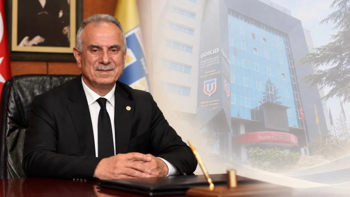 Trabzon Ticaret Borsası Başkanı Eyyüp Ergan’dan üyelere teşekkür mesajı