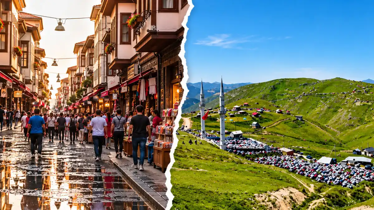 Trabzon Uzun Sokak’ta su birikintisi, yaylalarda mera tartışması! “Ben yaptım, oldu!” tepkisi