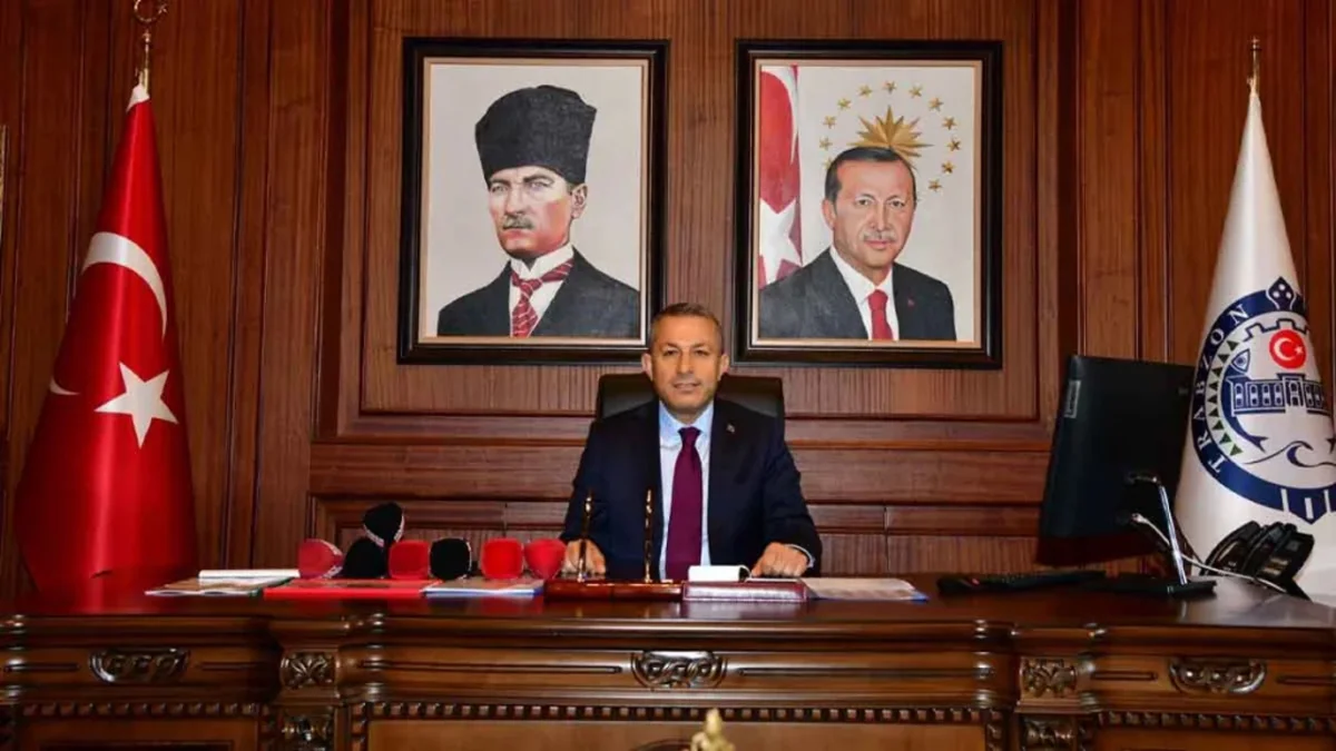 Trabzon Valisi Tahir Şahin’den eski Vali Yılmaz Ergun için taziye mesajı