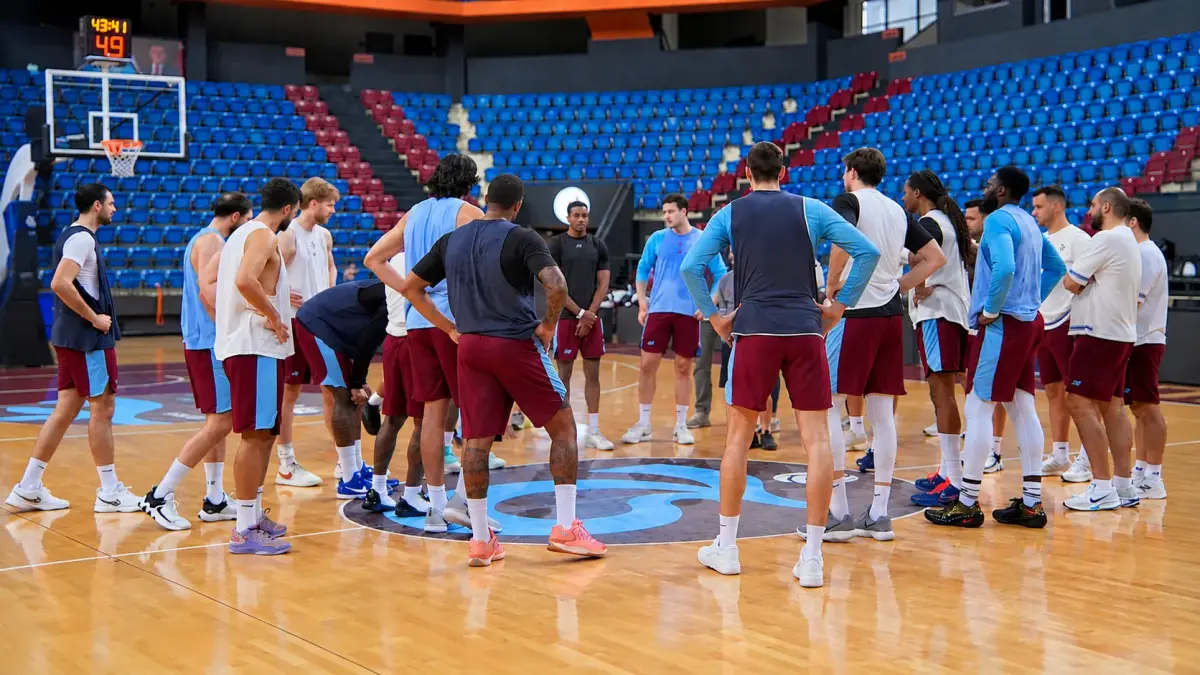 Trabzonspor Basketbol Takımı, Denizli Basket maçı hazırlıklarına başladı