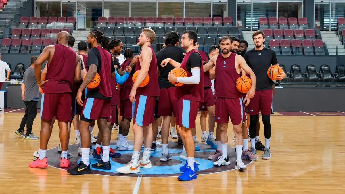 Trabzonspor Basketbol Takımı, Sabah BC maçı hazırlıklarını tamamladı