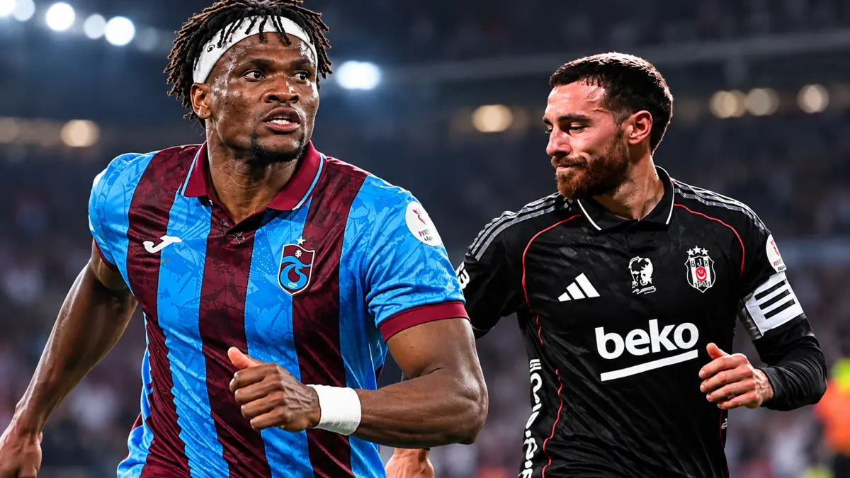 Trabzonspor-Beşiktaş derbisi öncesi kart alarmı! İki yıldız sınırda