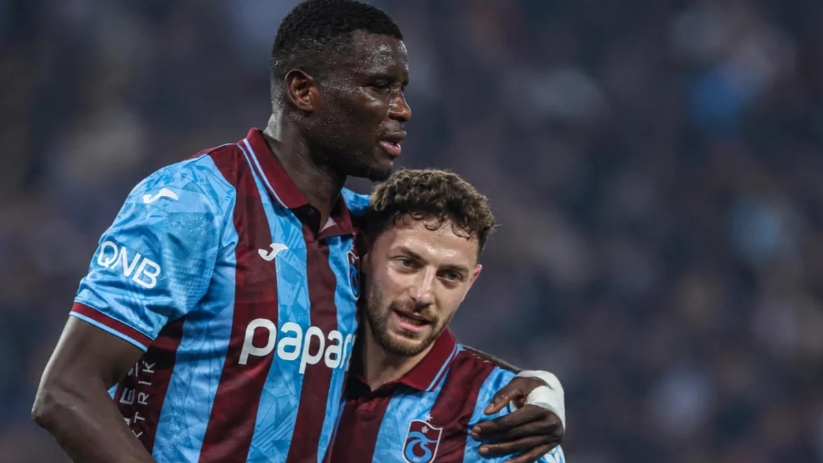 Trabzonspor'da bir iyi bir kötü haber! Yıldız isim Hearts karşısında yok