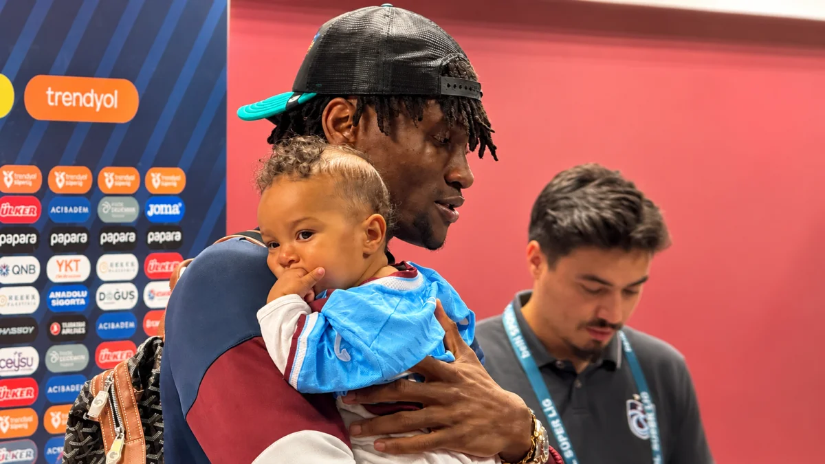 Trabzonspor'da Nwaiwu savunmanın sırrını açıkladı! "Uyum içinde çalışıyoruz"