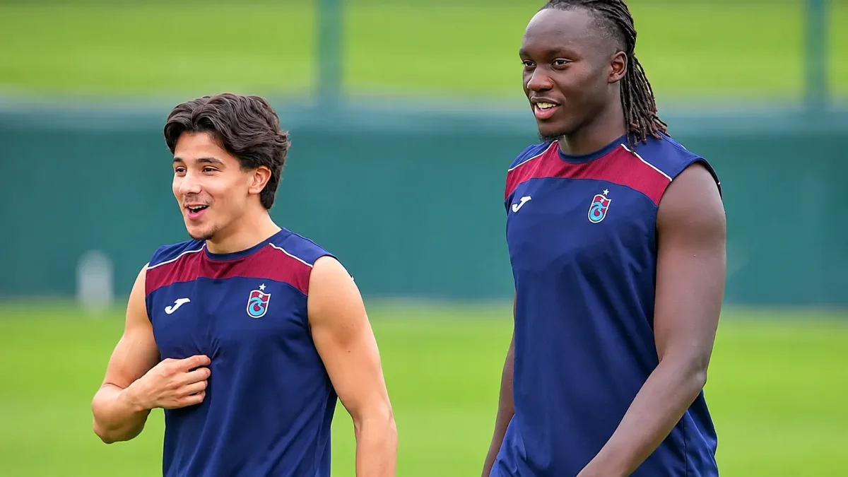Trabzonspor'da iki sürpriz birden! Mendy ve Bouchouari ilk 11'e döndü