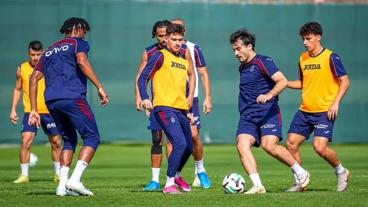 Trabzonspor'da KuPS mesaisi sürüyor! Son antrenmanın saati belli oldu