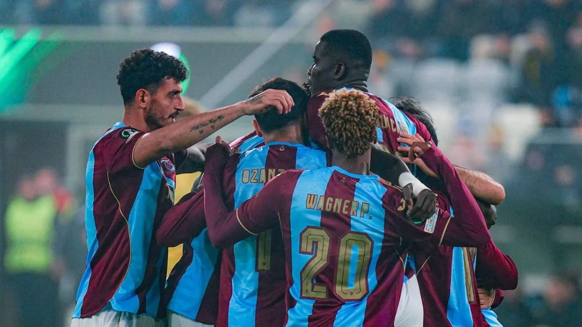 Trabzonspor'dan Avrupa'da tarihi galibiyet! 35 yıl sonra başardı