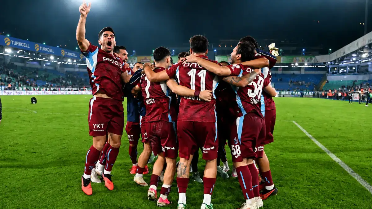 Trabzonspor'dan Avrupa devlerine gözdağı! İlk 5'e girdi