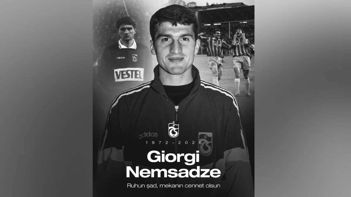 Trabzonspor'dan eski futbolcusu için başsağlığı mesajı!