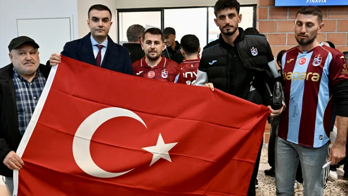 Trabzonspor Finlandiya’da! Havalimanında gecikme şoku