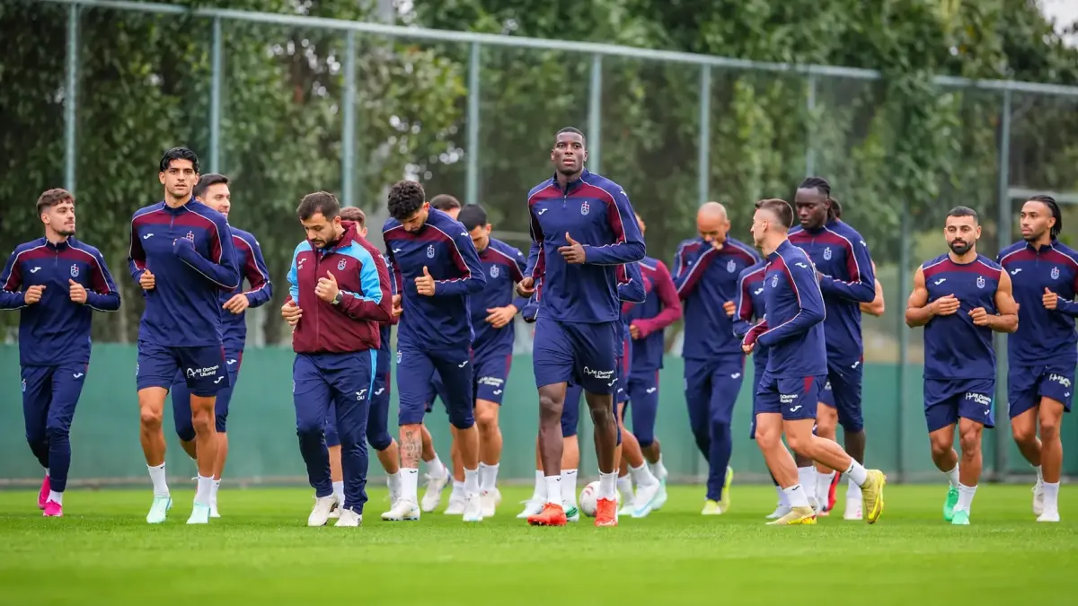Trabzonspor, Gaziantep FK maçına hazır! Hazırlıklar tamamlandı