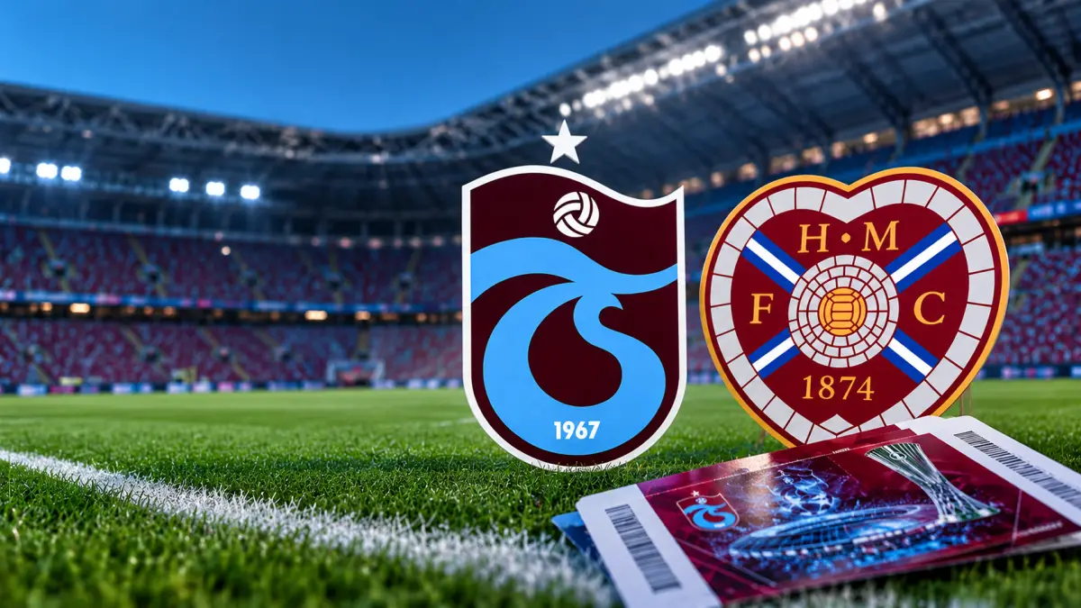Trabzonspor - Hearts maçı biletleri satışa çıktı! İşte fiyatlar