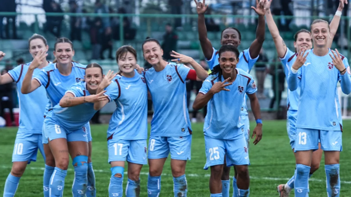 Trabzonspor Kadın Futbol Takımı Amedspor’u 4-0 mağlup etti