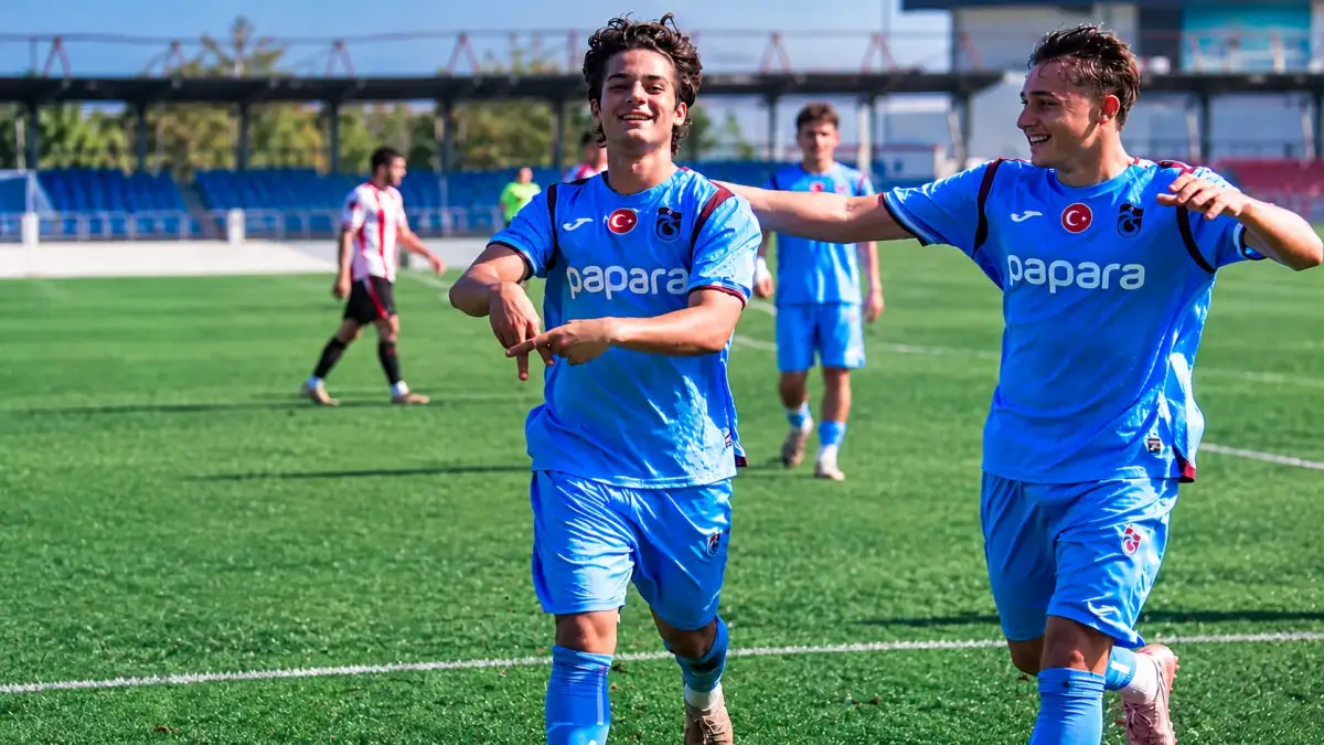 Trabzonspor U19 deplasmanda kazandı! Samsunspor'u 2 golle geçti