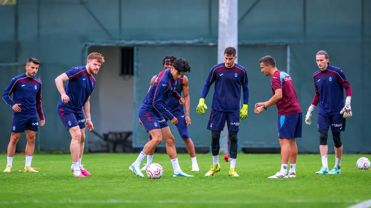 Trabzonspor'un Beşiktaş maçı hazırlıkları başladı!