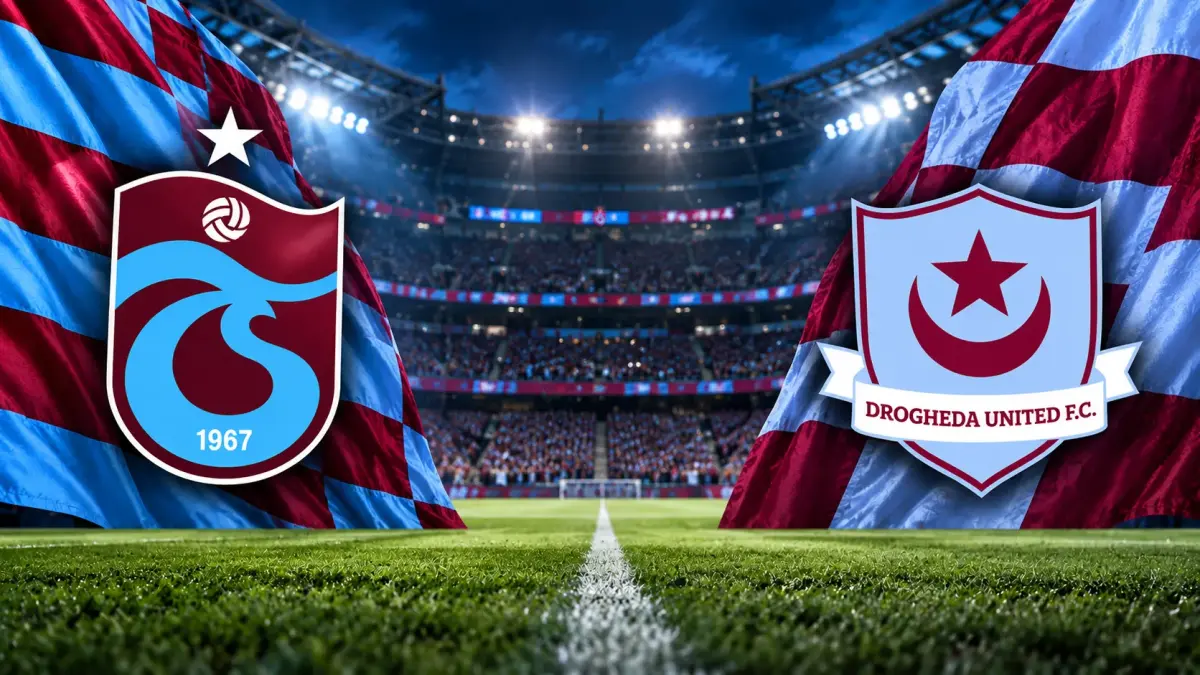 Trabzonspor’un Drogheda United maçı ilk 11’i belli oldu