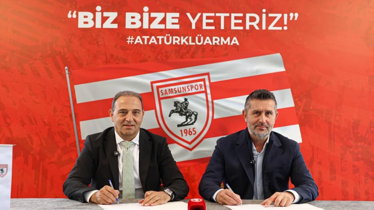 Trabzonspor'un eski teknik direktörü imzayı attı!