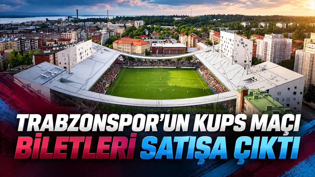 Trabzonspor’un KuPS maçı biletleri satışa çıktı
