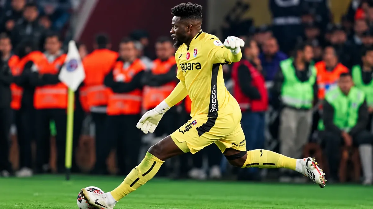 Trabzonspor'un yıldızı André Onana Avrupa'nın zirvesinde! Rakiplerini geride bıraktı