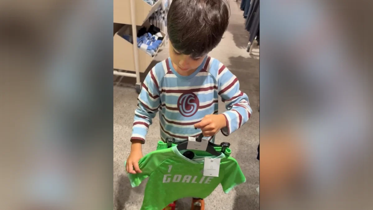 Trabzonsporlu Ozan Tufan’ın oğlu Aren’in Onana ısrarı güldürdü!