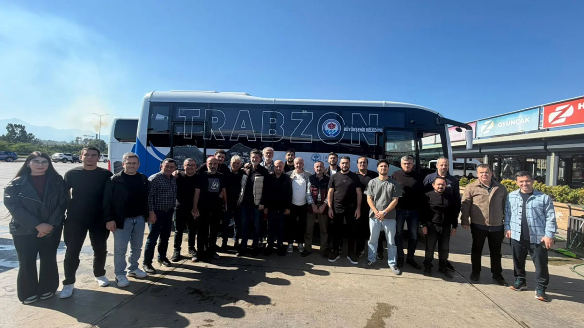 TSYD Trabzon’dan Samsun’a 24 kişilik basın çıkarması