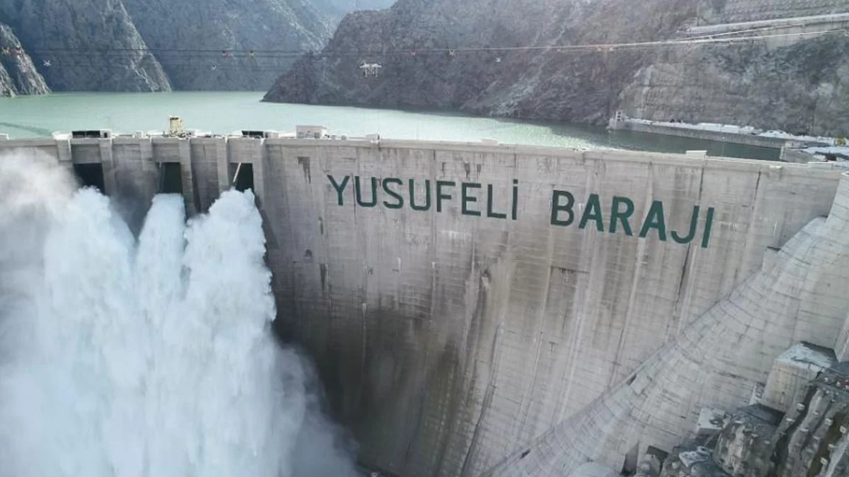 Yusufeli Barajı’ndan rekor üretim! 4 barajın gücü yüzde 10 arttı