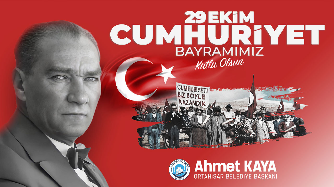 Ortahisar Belediyesi Cumhuriyet Bayramı İlanı