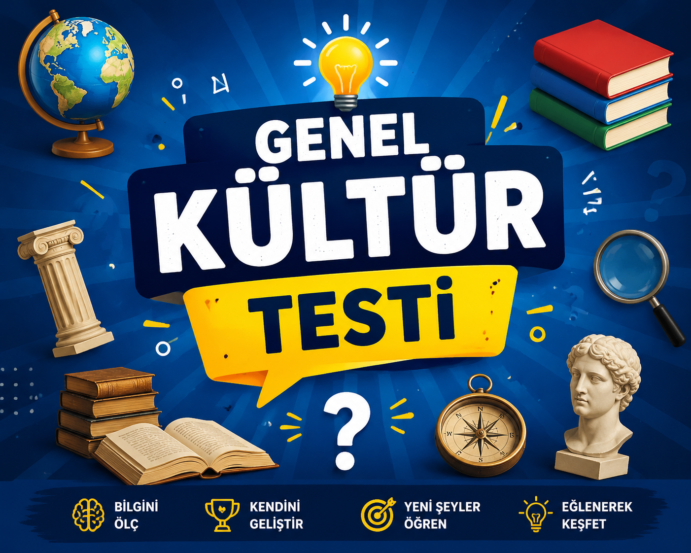 Genel Kültür Testimize Hoş Geldin.