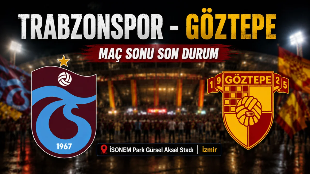 Trabzonspor-Göztepe maçı sonrası - Canlı Yayın