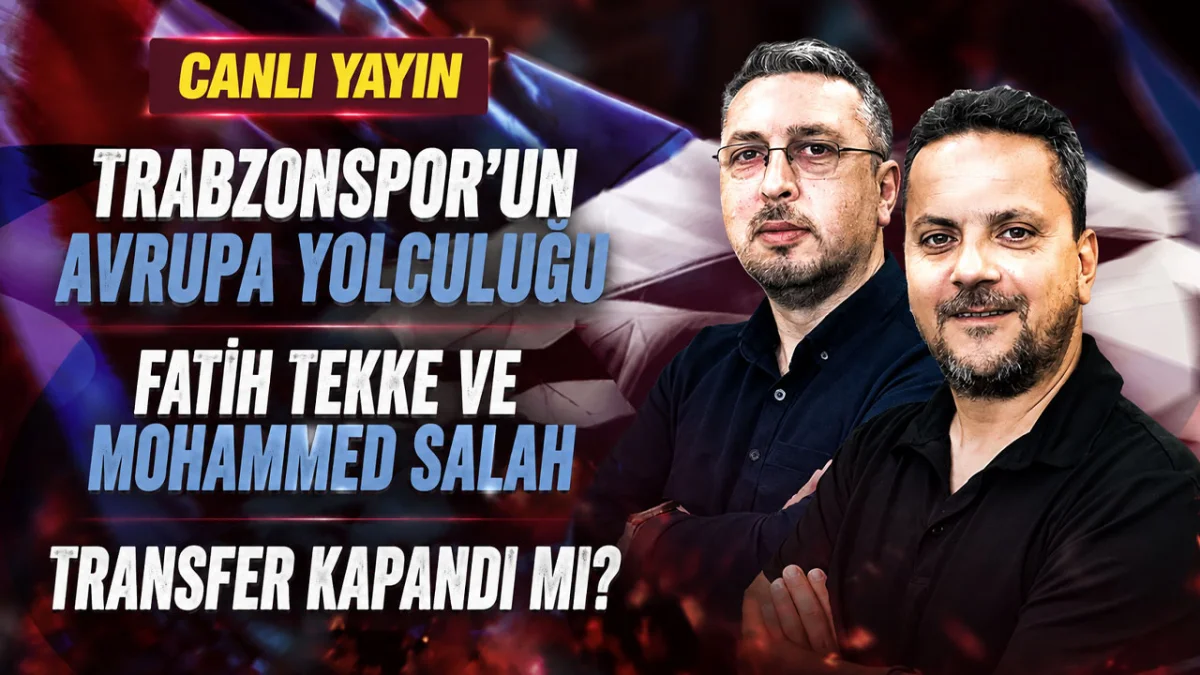 Trabzonspor'da son gelişmeler - Saha Kenarı - Canlı Yayın