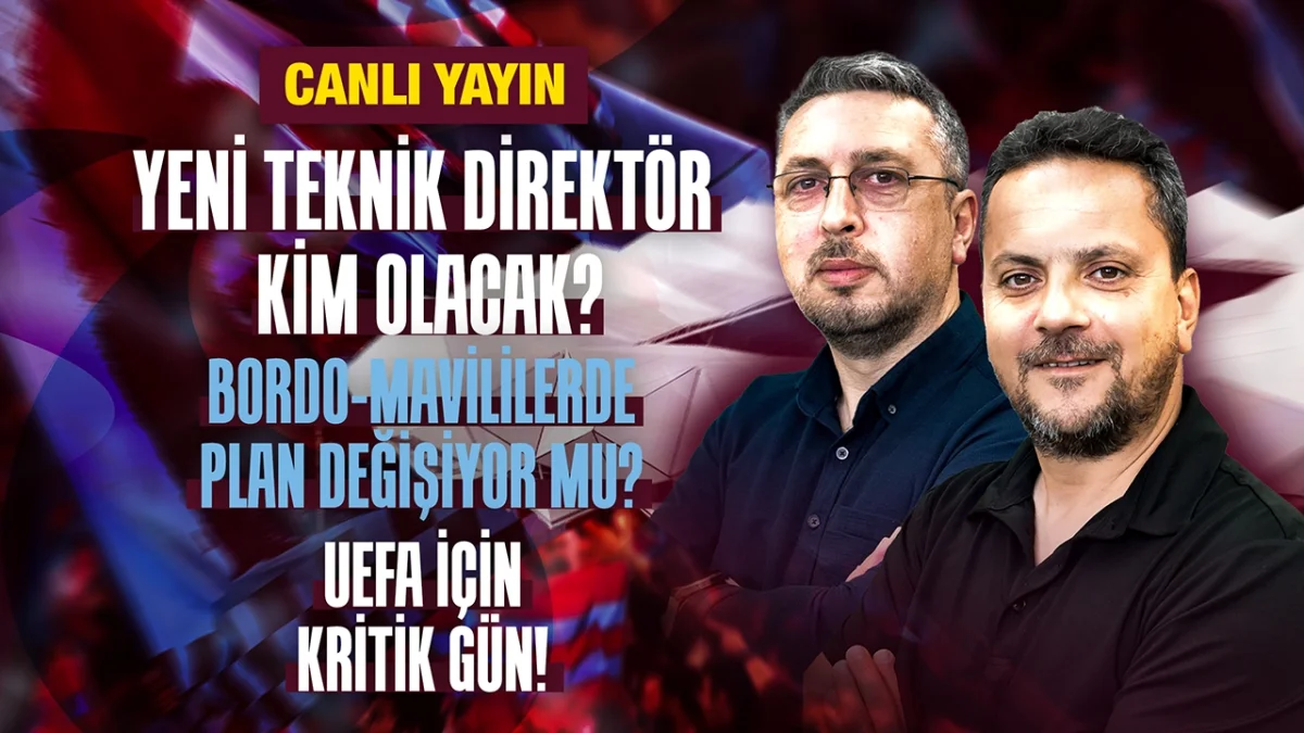 Trabzonspor'da yeni teknik direktör kim olacak? I SAHA KENARI CANLI YAYIN