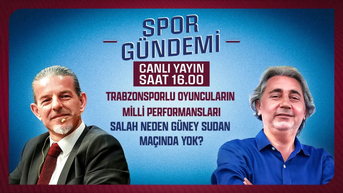 Trabzonspor’un milli mesaisi ve yayla krizi Spor Gündemi’nde - CANLI YAYIN