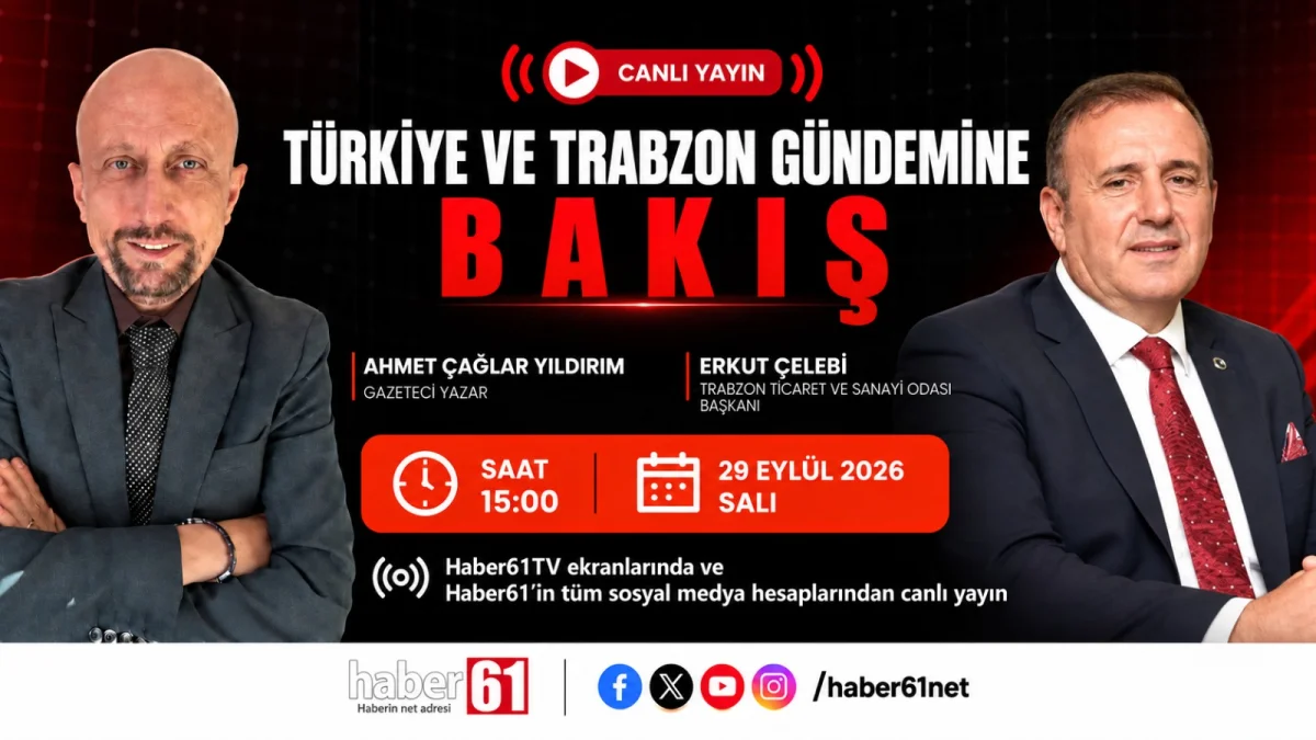 TTSO Başkanı Erkut Çelebi Seçim Öncesi Haber61'in Konuğu Oluyor  - CANLI YAYIN