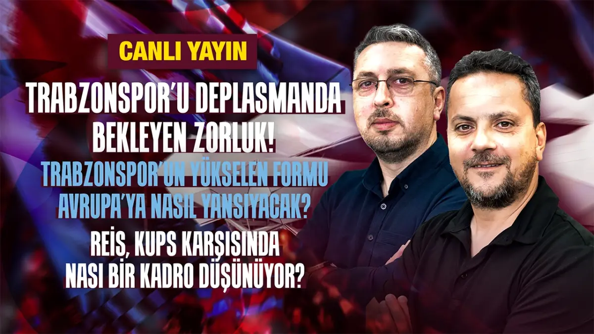 Trabzonspor'da KuPS ve Beşiktaş mesaisi! SAHA KENARI CANLI YAYIN