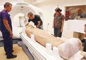 Mumya'ya Tomografi Çekildi