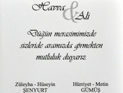 Şehidin davetiyesine kan damladı