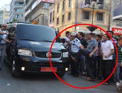 Trabzon'da Bakana protesto