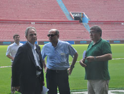 FİFA heyeti Avni Aker'deydi