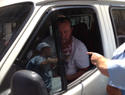 Trabzon Meydanda gergin anlar