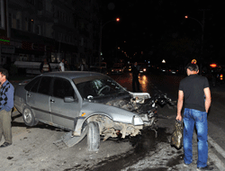 Ogün yolun karşısına geçemedi